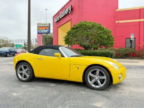 Yellow 2007 Pontiac Solstice for sale in Jacksonville, FL