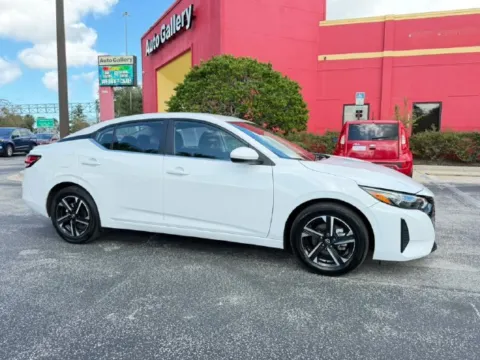 White 2025 Nissan Sentra SV for sale in Jacksonville, FL