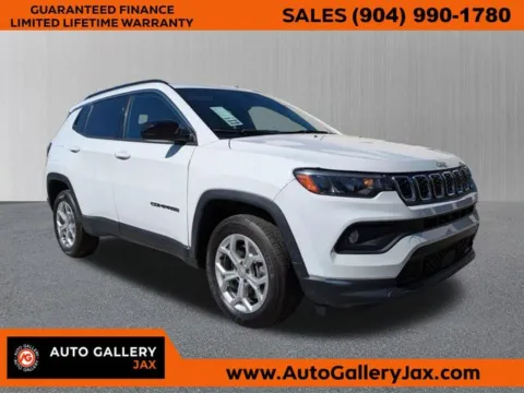 White 2024 Jeep Compass Latitude for sale in Jacksonville, FL
