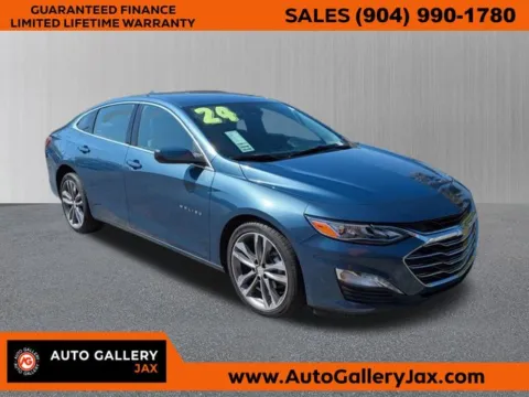 Blue 2024 Chevrolet Malibu LT for sale in Jacksonville, FL