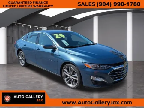Blue 2024 Chevrolet Malibu LT for sale in Jacksonville, FL