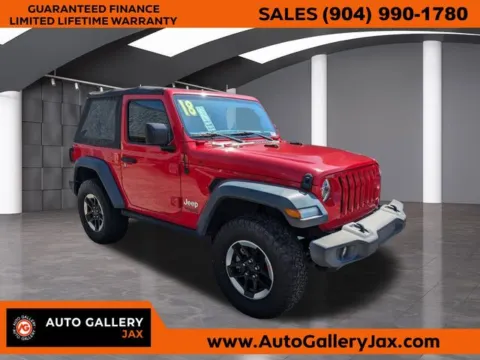 Red 2018 Jeep Wrangler Sport for sale in Jacksonville, FL