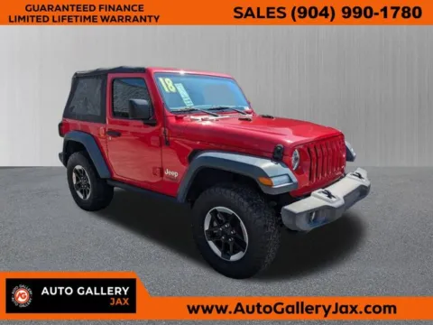 Red 2018 Jeep Wrangler Sport for sale in Jacksonville, FL