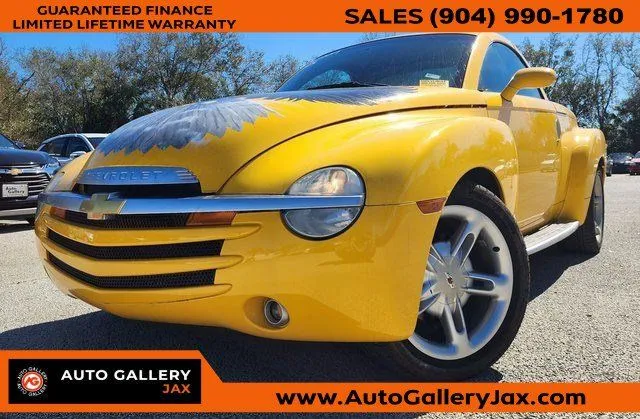 Yellow 2003 Chevrolet SSR LS for sale in Jacksonville, FL