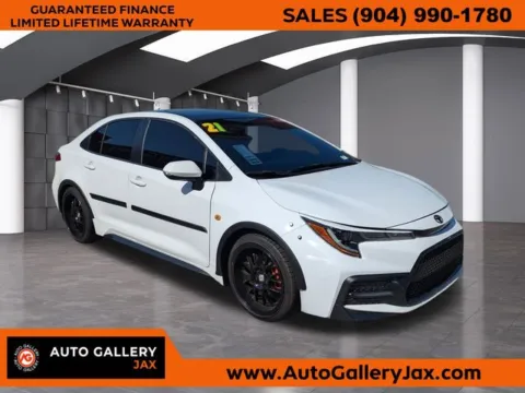 White 2021 Toyota Corolla SE for sale in Jacksonville, FL