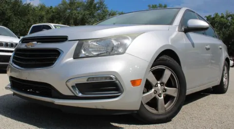 Silver 2015 Chevrolet Cruze 1LT for sale in Jacksonville, FL