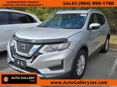 Silver 2019 Nissan Rogue SV for sale in Jacksonville, FL