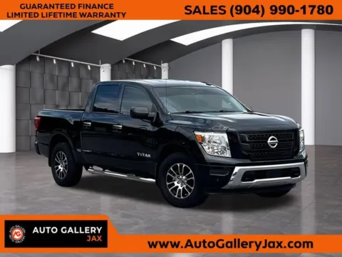 Black 2021 Nissan Titan SV for sale in Jacksonville, FL