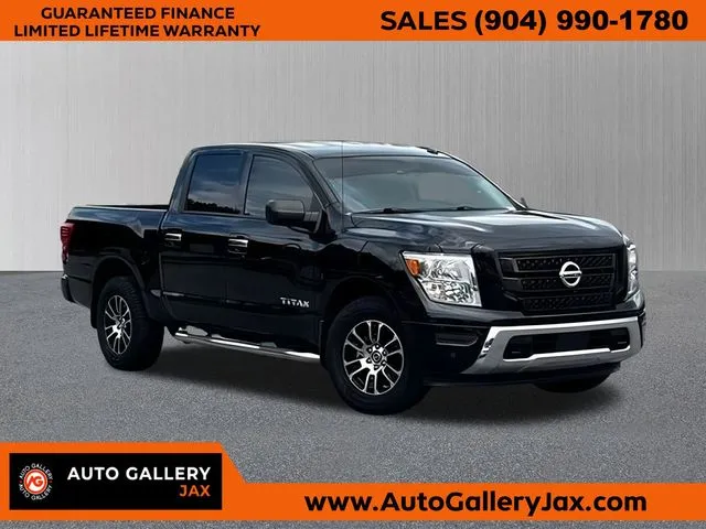 Black 2021 Nissan Titan SV for sale in Jacksonville, FL