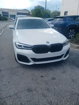 White 2022 BMW 5 Series 530i for sale in Jacksonville, FL