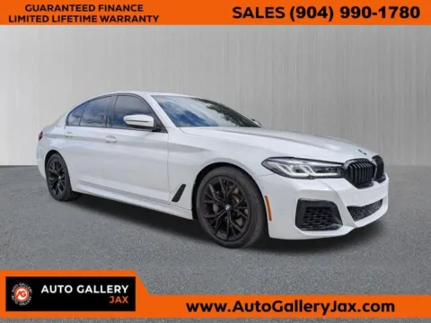 White 2022 BMW 5 Series 530i for sale in Jacksonville, FL