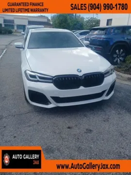 White 2022 BMW 5 Series 530i for sale in Jacksonville, FL