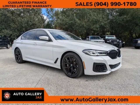 White 2022 BMW 5 Series 530i for sale in Jacksonville, FL