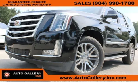 Black 2017 Cadillac Escalade for sale in Jacksonville, FL