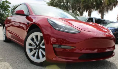 Another view of 2022 Tesla Model 3 for sale in Jacksonville, FL at Auto Gallery Jacksonville