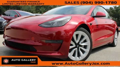 Red 2022 Tesla Model 3 for sale in Jacksonville, FL