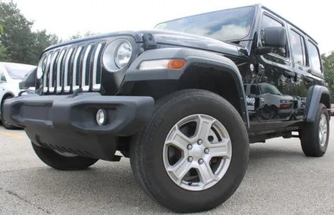 Black 2020 Jeep Wrangler Unlimited Sport S for sale in Jacksonville, FL