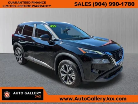 Black 2023 Nissan Rogue SV for sale in Jacksonville, FL