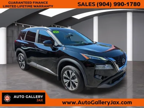Black 2023 Nissan Rogue SV for sale in Jacksonville, FL