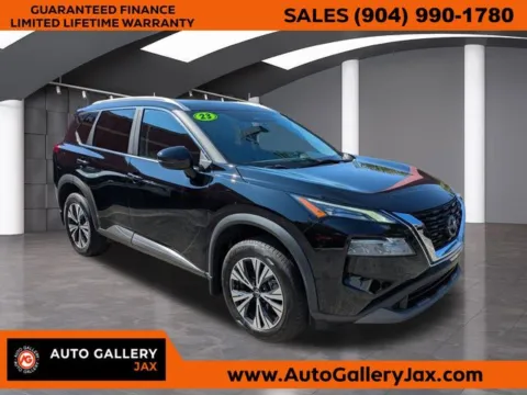 Black 2023 Nissan Rogue SV for sale in Jacksonville, FL