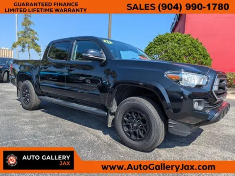 Black 2021 Toyota Tacoma SR5 for sale in Jacksonville, FL