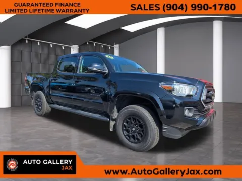 Black 2021 Toyota Tacoma SR5 for sale in Jacksonville, FL