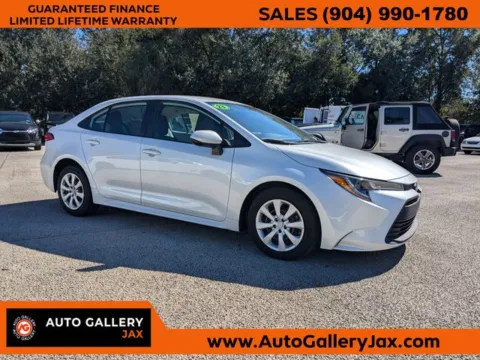 White 2023 Toyota Corolla LE for sale in Jacksonville, FL