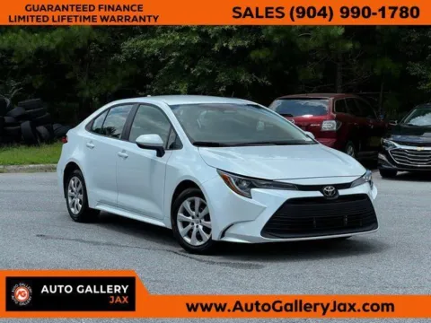 White 2023 Toyota Corolla LE for sale in Jacksonville, FL