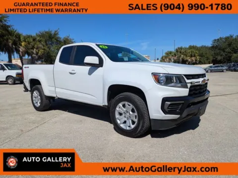 White 2022 Chevrolet Colorado LT for sale in Jacksonville, FL
