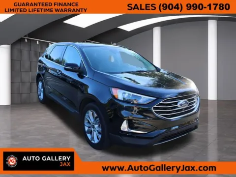 Black 2024 Ford Edge Titanium for sale in Jacksonville, FL