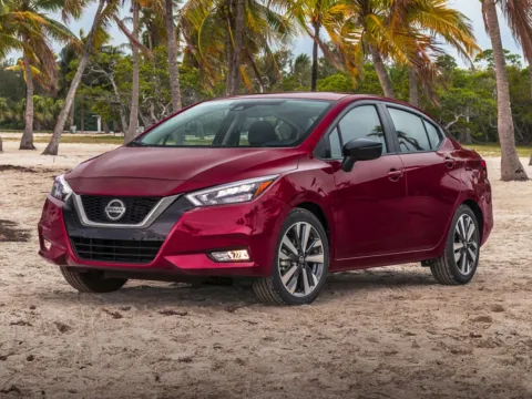 Black 2021 Nissan Versa 1.6 S for sale in Jacksonville, FL