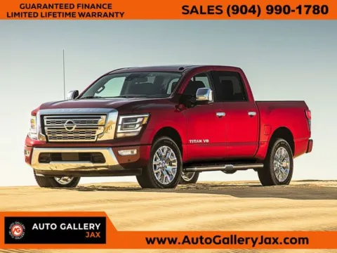 Black 2021 Nissan Titan SV for sale in Jacksonville, FL