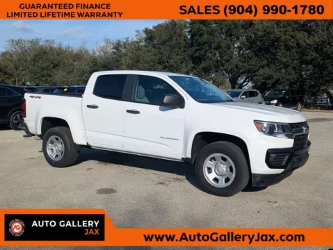 White 2022 Chevrolet Colorado Work Truck for sale in Jacksonville, FL