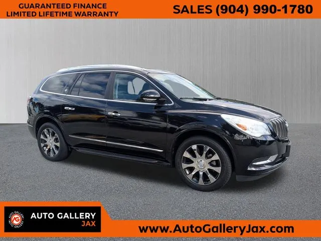 Black 2017 Buick Enclave Leather Group for sale in Jacksonville, FL