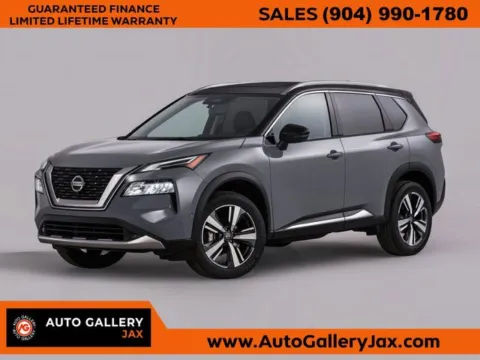 Gray 2021 Nissan Rogue SV for sale in Jacksonville, FL