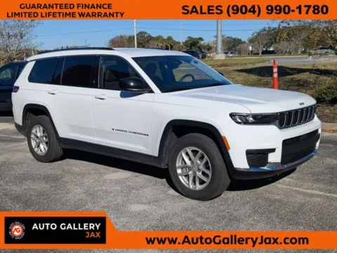 White 2021 Jeep Grand Cherokee L Laredo for sale in Jacksonville, FL