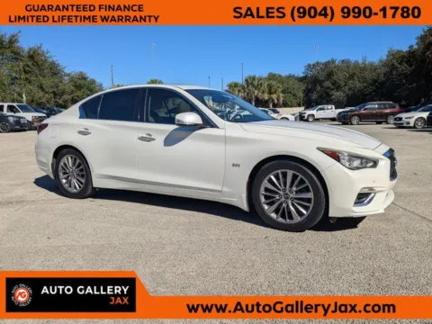 White 2018 INFINITI Q50 3.0t LUXE for sale in Jacksonville, FL