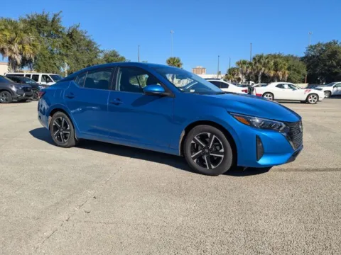 Blue 2024 Nissan Sentra SV for sale in Jacksonville, FL
