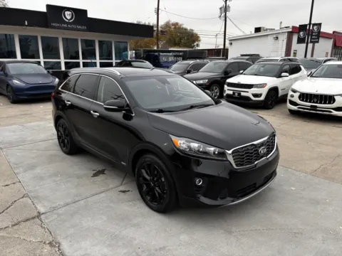 Black 2020 KIA SORENTO EX V6 for sale in Salt Lake City, UT