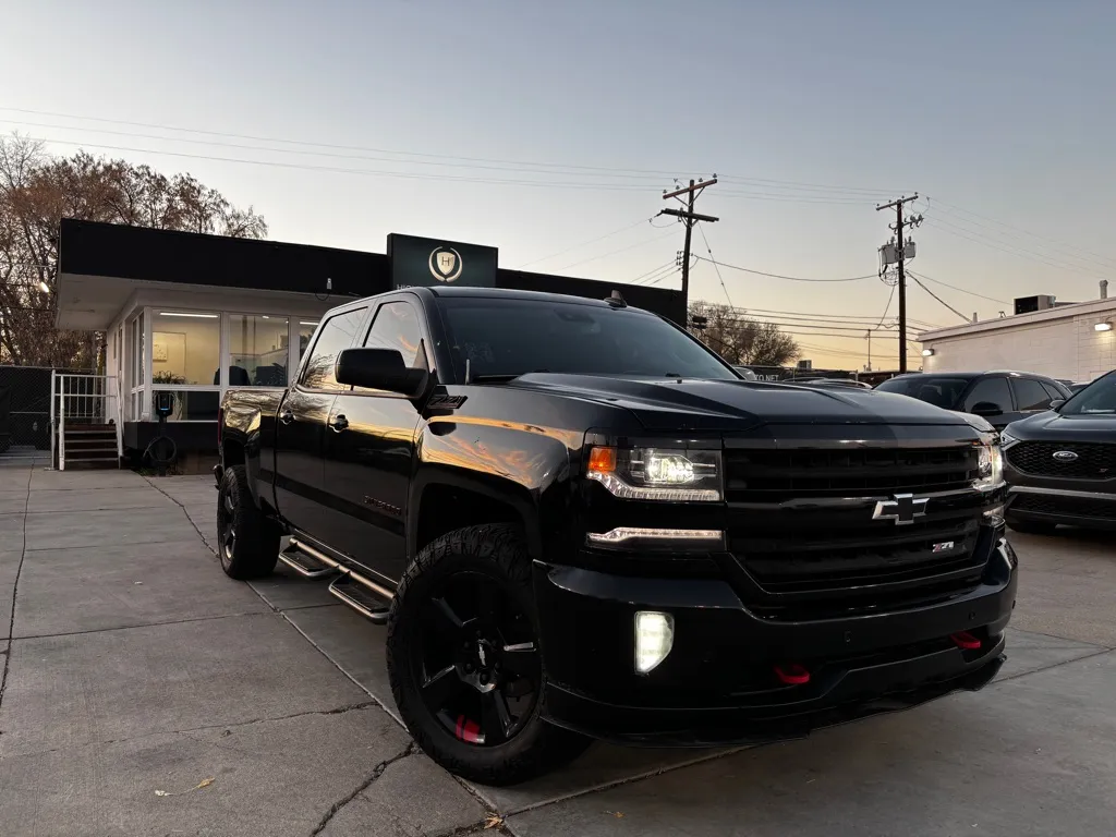 Black 2017 CHEVROLET SILVERADO 1500 LTZ for sale in Salt Lake City, UT