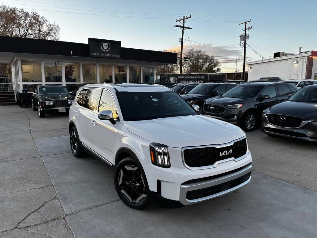 White 2024 KIA TELLURIDE EX for sale in Salt Lake City, UT