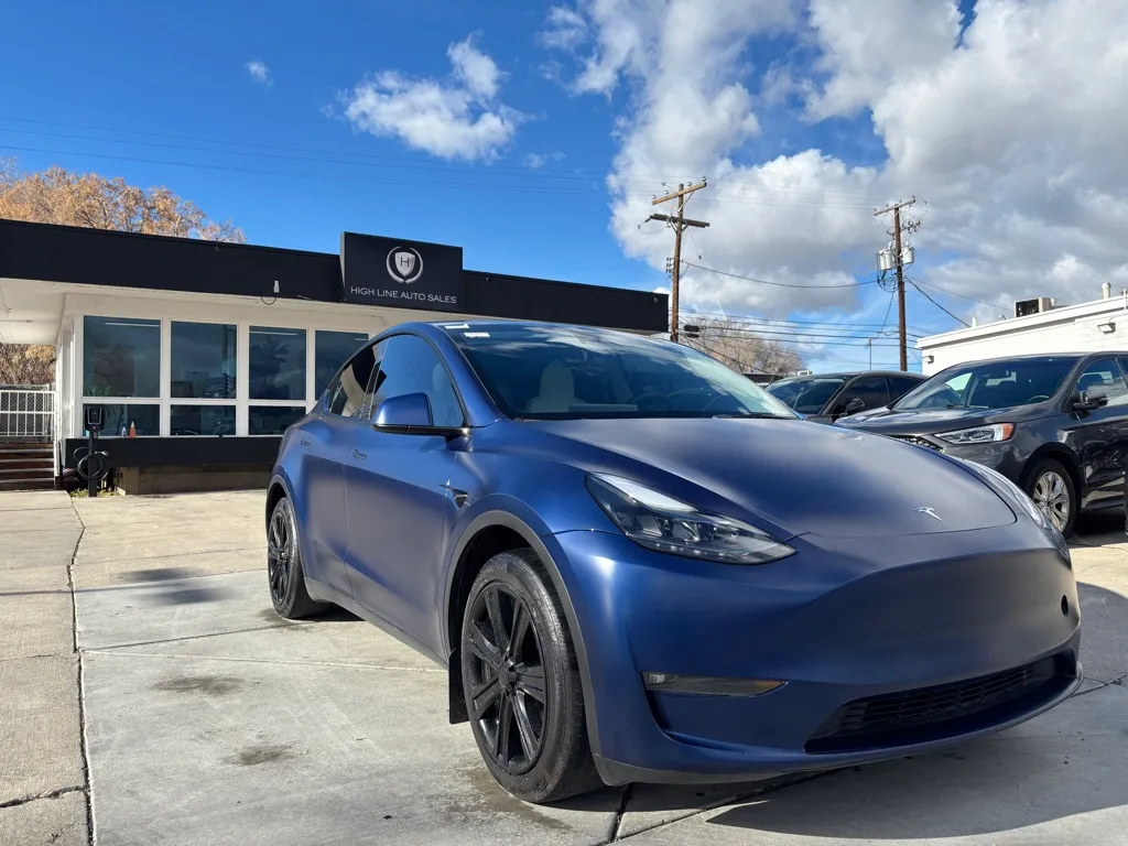 Blue 2023 TESLA MODEL Y LONG RANGE for sale in Salt Lake City, UT