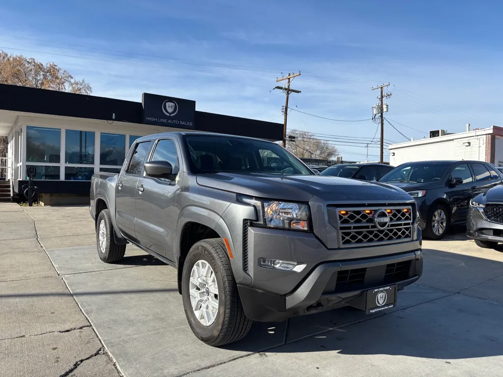 Gray 2023 NISSAN FRONTIER SV CREW CAB for sale in Salt Lake City, UT