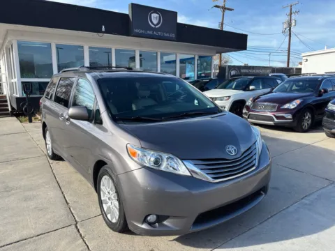 Gray 2015 TOYOTA SIENNA XLE 7-PASSENGER for sale in Salt Lake City, UT