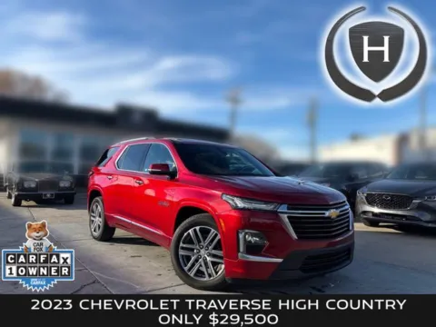 Red 2023 Chevrolet Traverse High Country for sale in Salt Lake City, UT