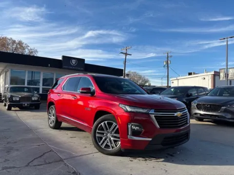 Red 2023 Chevrolet Traverse High Country for sale in Salt Lake City, UT