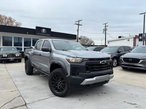 Gray 2023 CHEVROLET COLORADO TRAIL BOSS for sale in Salt Lake City, UT