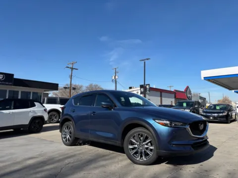 Blue 2019 MAZDA CX-5 SIGNATURE for sale in Salt Lake City, UT