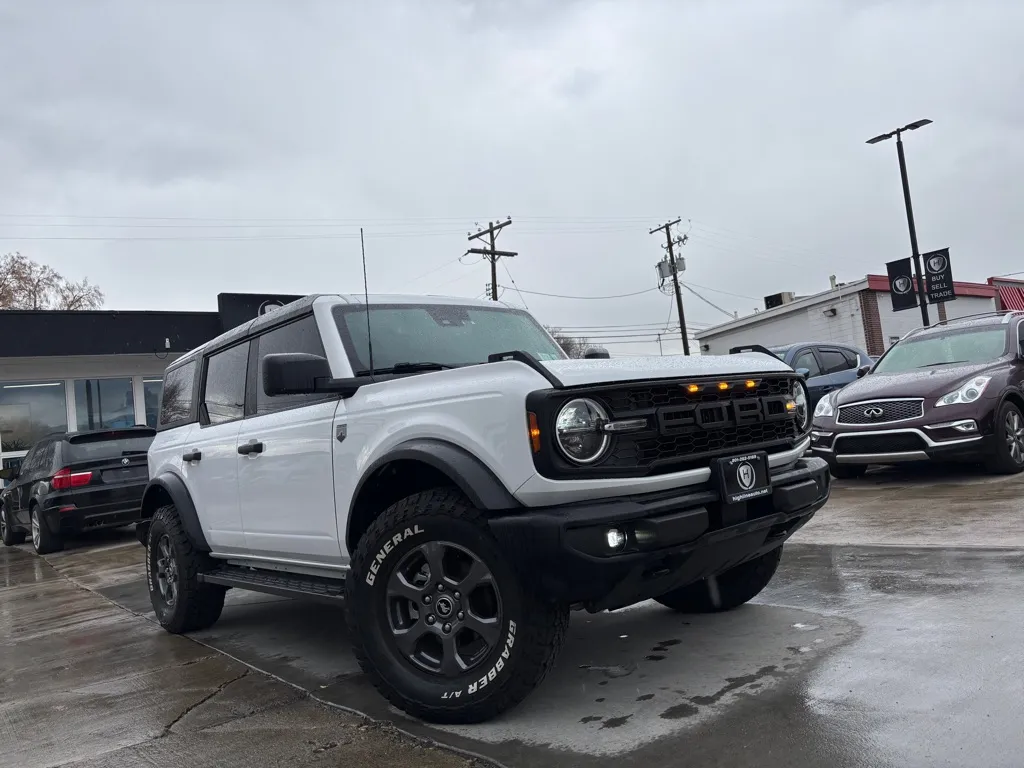 White 2023 FORD BRONCO BIG BEND for sale in Salt Lake City, UT