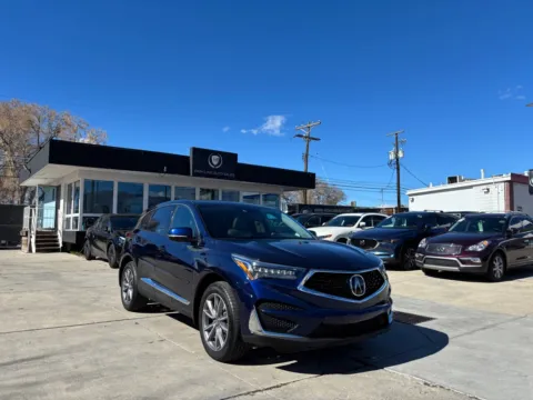 Blue 2019 ACURA RDX SH-AWD W/TECH for sale in Salt Lake City, UT